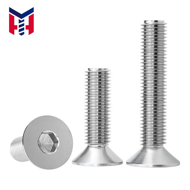 Flat Head Hexagon Bolts