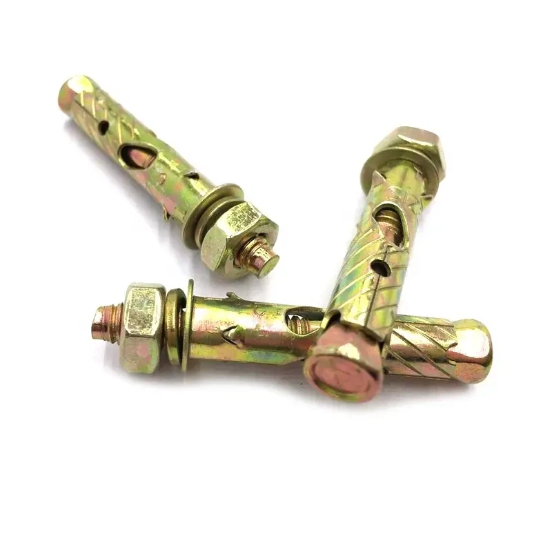Sleeve Anchor Bolt Yellow Galvanized